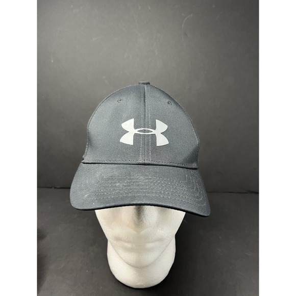 Under Armour Fitted Grey  Hat Cap Youth S/M 1242629 - Picture 1 of 9